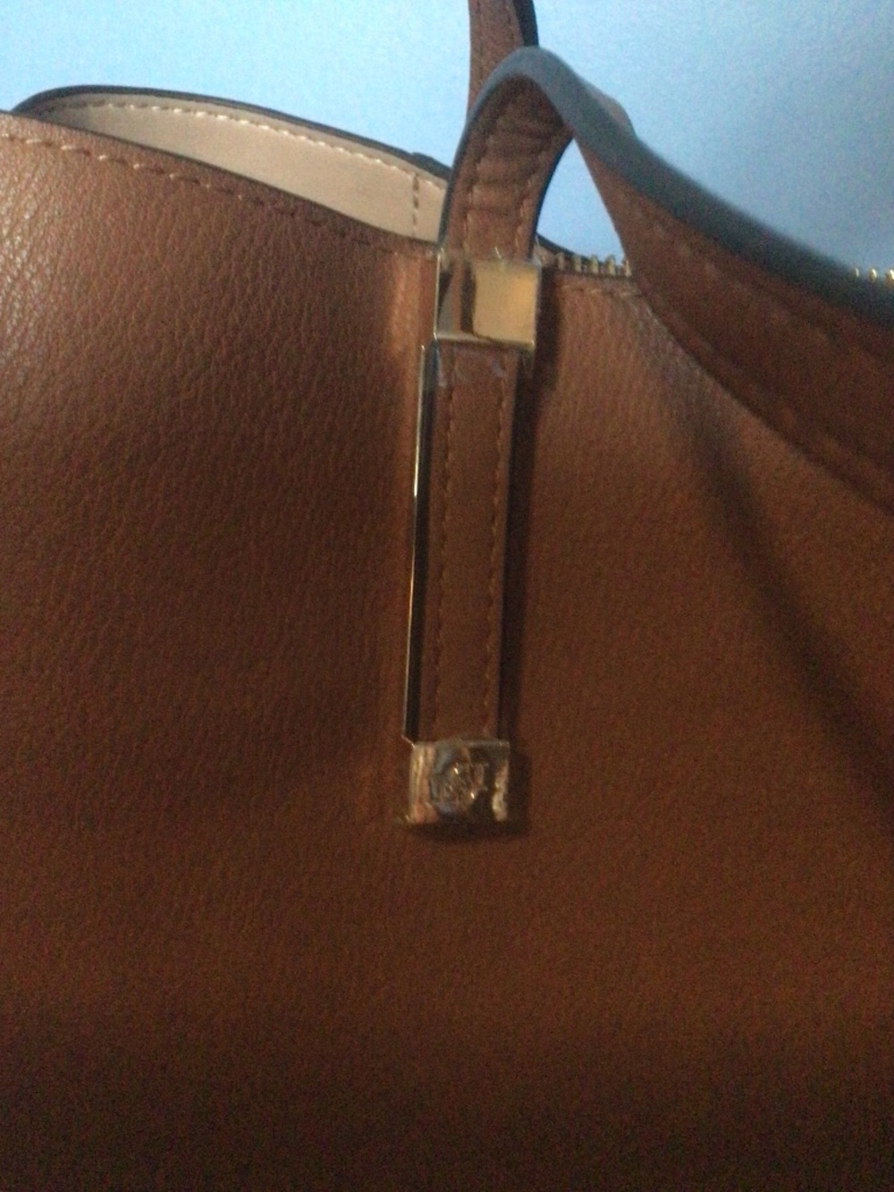👜 NWOT Dune London Faux Vegan Leather Lined Tote With Carrier Bag 👜 - Picture 12 of 12